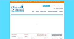 Desktop Screenshot of clinicasdeblanco.com